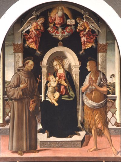 Madonna and Child with Saints by Jacopo Pontormo